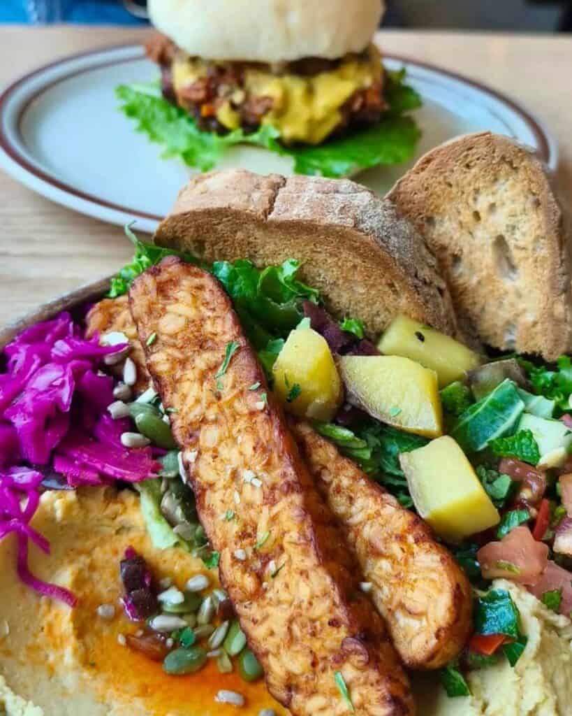 Vegan food at Plant Cafe Seoul in Seoul