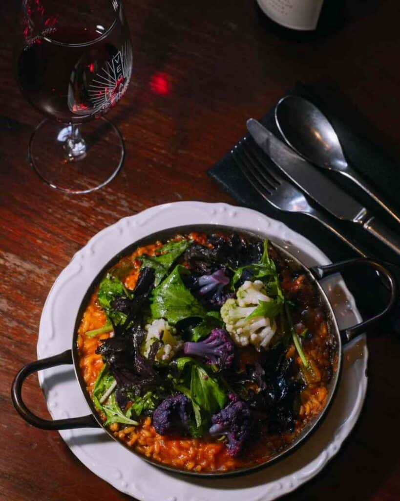 Vegan food at Smith & Daughters in Melbourne