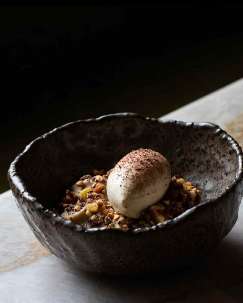 Vegan food at Plates in East London