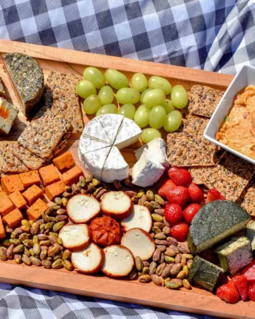 Vegan food at Rebel Cheese in Austin