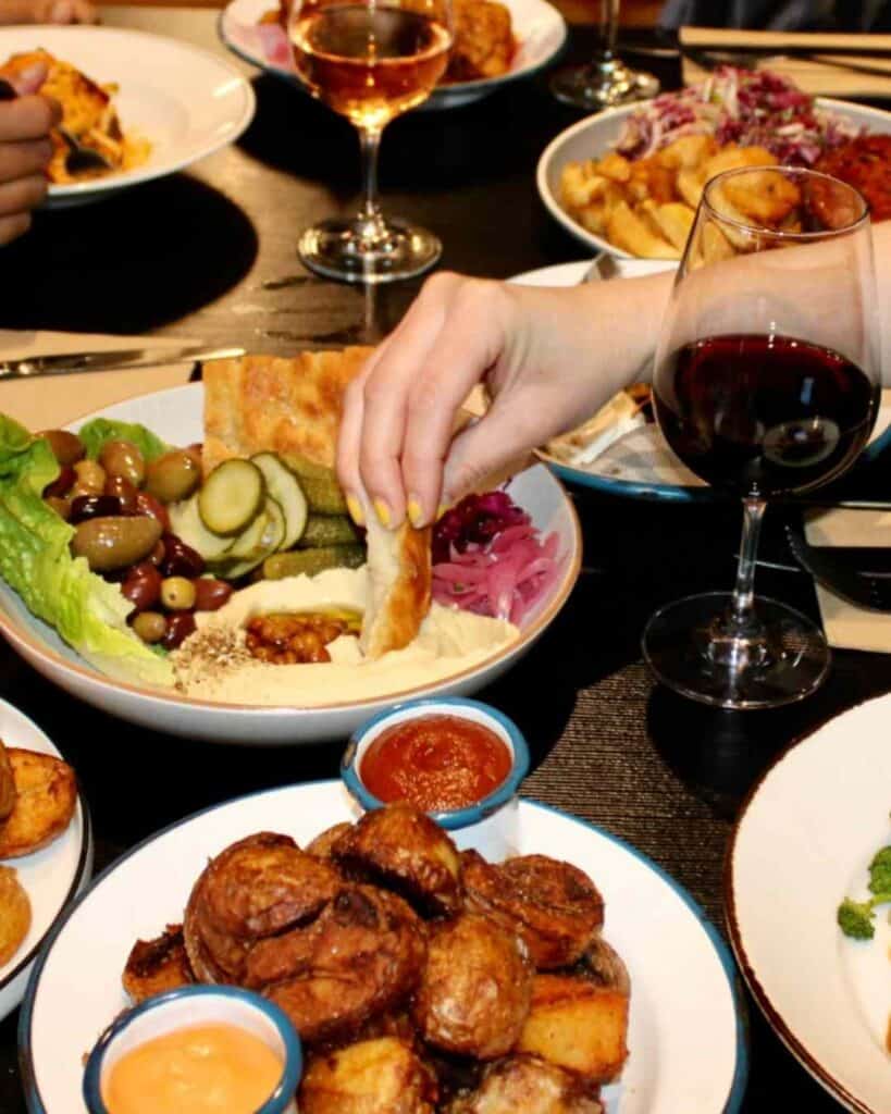 Vegan food at Green Man's Arms in Melbourne