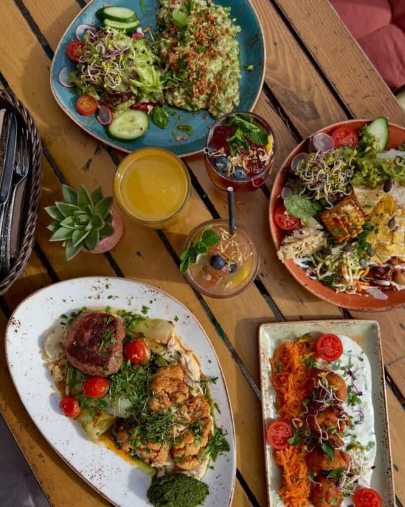 Vegan food at Max Pett in Munich