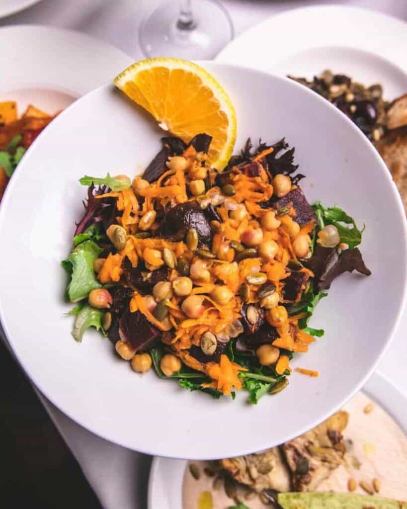 Vegan food at Funghi e Tartufo in Melbourne