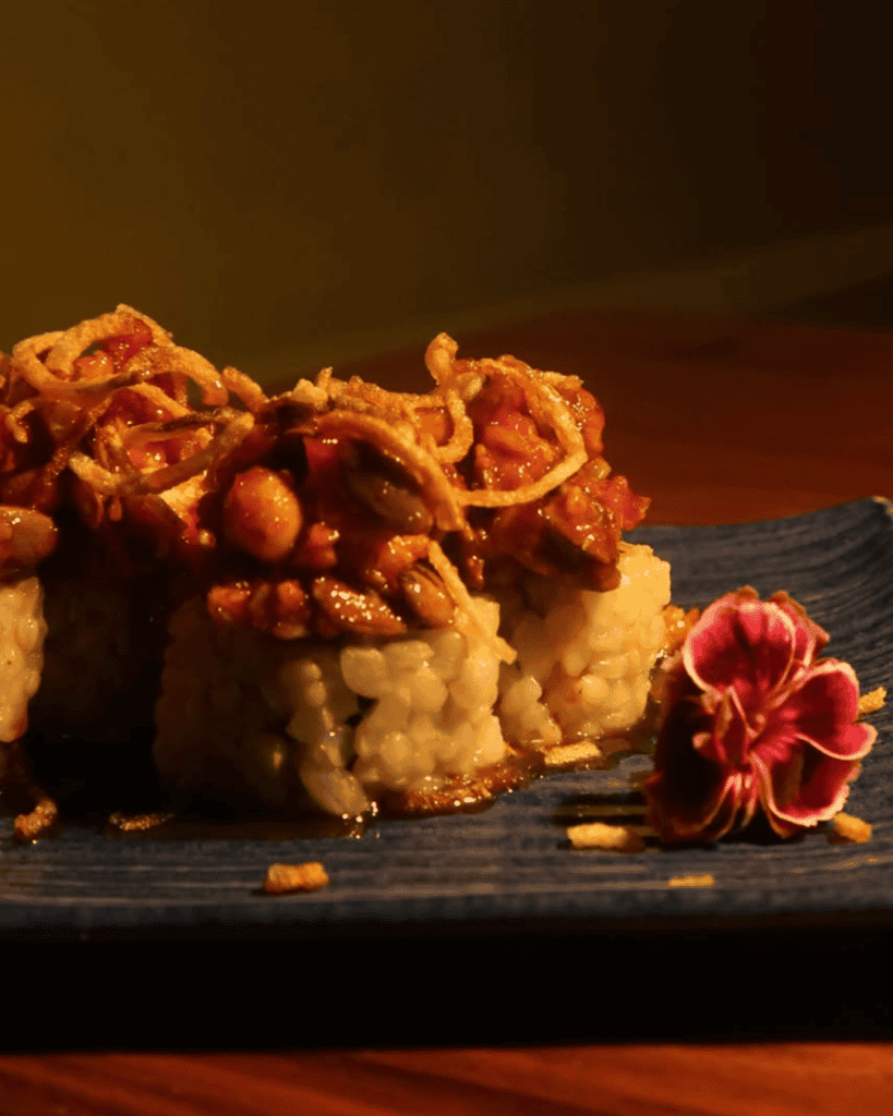 Shojin vegan West Los Angeles restaurant - organic macrobiotic sushi rolls