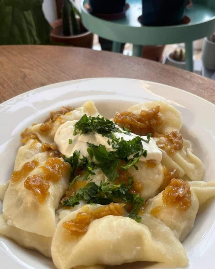 Vegan food at Smaki Roślinne in Krakow