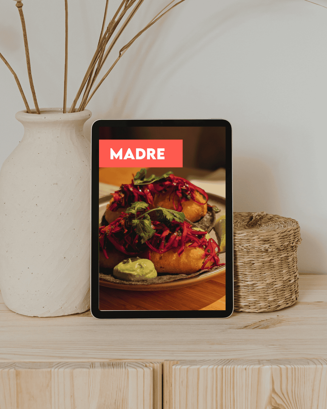 Madre restaurant cover