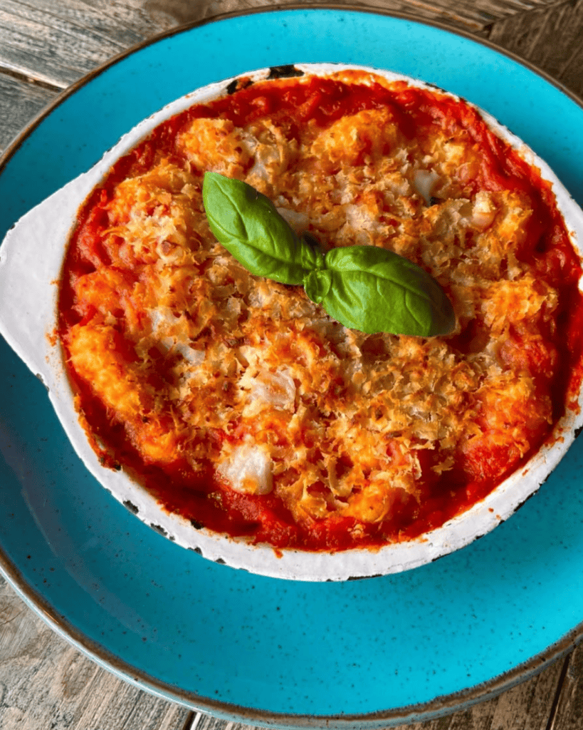 Roman-style vegan pizza and fresh pasta from Ortica, a family-run 100% vegan Italian deli in Urmston, Manchester