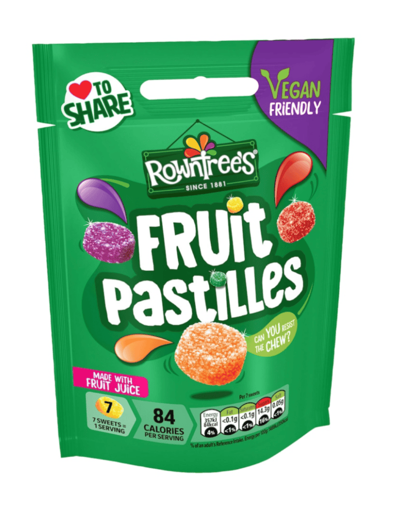 Rowntree's Jelly Tots and Fruit Pastilles