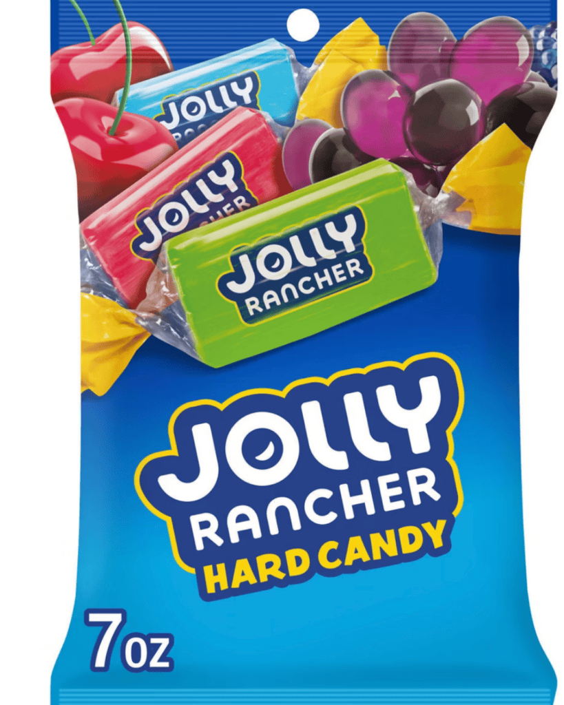 Jolly Rancher hard candy Halloween bag